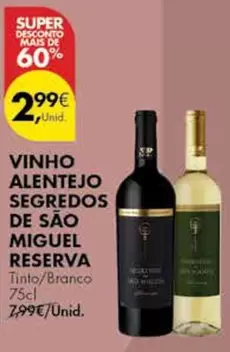 Alentejo - Vinho Segredos De Sao Miguel Reserva