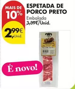 Espetada De Porco Preto