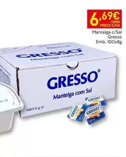 Gresso - Manteiga C/Sal