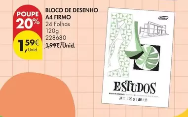 Firmo - Bloco De Desenho A4