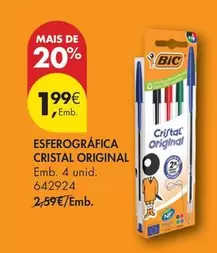 BIC - Esferográfica Cristal Original