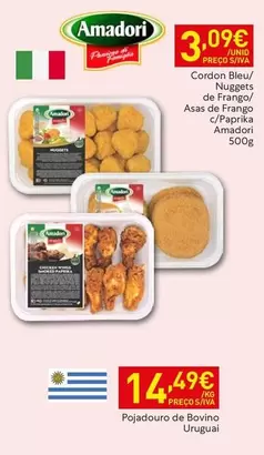 amadori - Cordon Bleu/nuggets/france Assa De Frangipane