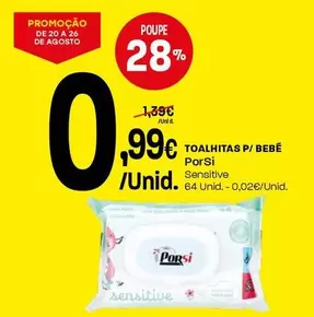 PorSi - Toalhitas Para Bebe