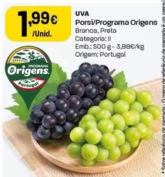 Programa Origens - Uva