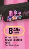 Estojo Duplo Demon Hunters