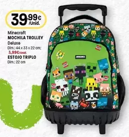 Minecraft Mochila Trolley