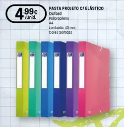 Oxford - Pasta Projeto Com Elástico