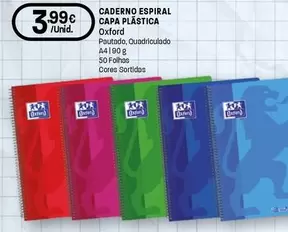 Oxford - Caderno Espiral Capa Plastica
