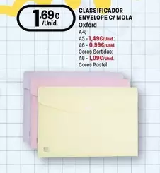 Oxford - Classificador Envelope Com Mola
