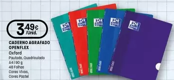 Oxford - Caderno Agrafado Openflex