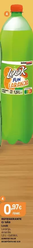 Look - Refrigerante Com Gas