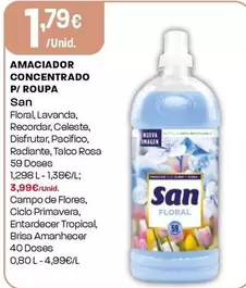 San - Amaciador Concentrado P/ Roupa