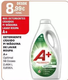 A+ - Detergente Líquido P/ Maquina De Lavar Roupa