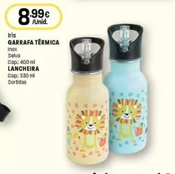 Iris - Garrafa Termica Lancheira