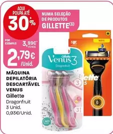 Gillette - Maquina Depilatoria Descartável Venus