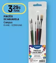 Campus - Pinceis De Aguarela