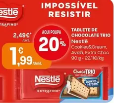 Nestle - Tablete De Chocolate Trio