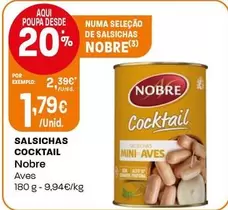 Nobre - Salsichas Cocktail