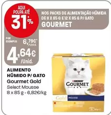 Purina - Alimento Humido P/Gato Gourmet Gold