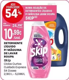 Skip - Detergente Líquido P/ Maquina De Lavar Roupa