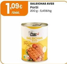 Porsi - Salsichas Aves