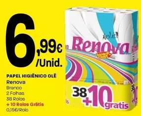 Renova - Papel Higiênico Ole