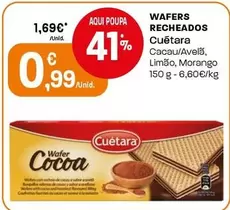 Cuétara - Wafers Recheados