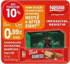Nestle - Chocolate Extrafino Barritas