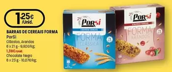 Porsi - Barras De Cereais Forma Clãssico