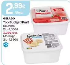 Top Budget/PorSi - Gelado