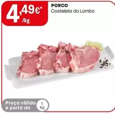 Porco Costeleta Do Lombo