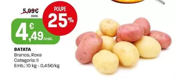 Batata Branca, Roxa