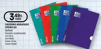 Oxford - Caderno Agrafado Openflex