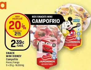 Campofrio - Snack Mini Disney