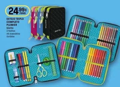Giotto - Estojo Tripio Completo Plumier