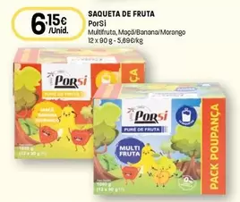 Porsi - Saqueta De Fruta