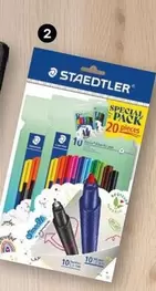 Staedtler - Canetas Triplus + Fine