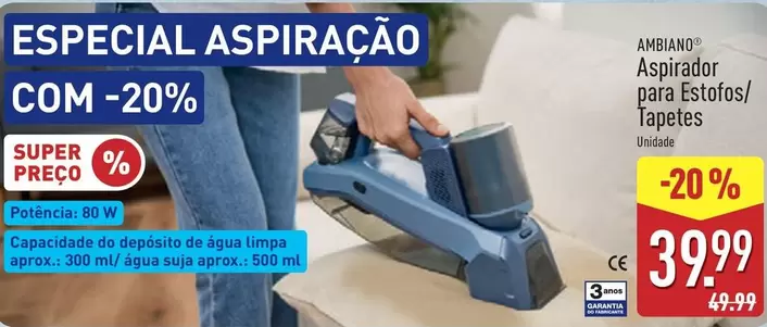 .Com - Aspirador Para Estofos/ Tapetes