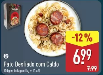 Pato - Desfiado Com Caldo