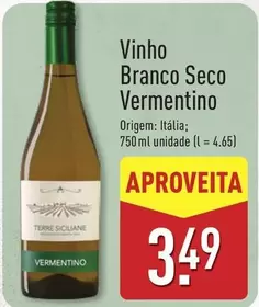 Vinho Branco Seco Vermentino