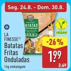 Batatas Fritas Onduladas