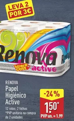 Renova - Papel Higienico Active