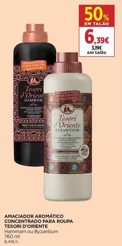 Tesori D'Orient - Amaciador Aromático Concentrado Para Roupa