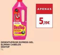 DesTop - Desentuidor Express Gel Elimina Cabelos