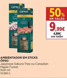 Opso - Ambientador Em Sticks