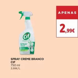 Cif - Spray Creme Branco