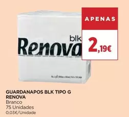 Renova - Guardanapos Blk Tipo G
