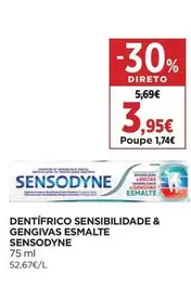 Sensodyne - Dentífrico Sensibilidade & Gengivas Esmalte