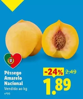 Nacional - Pêssego Amarelo