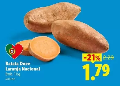 Nacional - Batata Doce Laranja